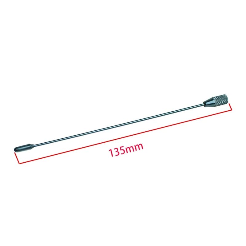 1PCS Metal Black Decorative Antenna 122mm-290mm for 1/10 1/18 1/24 RC Crawler Car Traxxas TRX4 TRX4M AXIAL SCX24 - 3