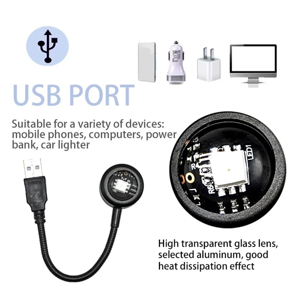 MeeToo USB غروب الشمس المزاج مصباح جهاز عرض (بروجكتور) ليد ضوء النيون لغرفة المعيشة ديكور غرفة نوم خلفية التصوير جدار الغلاف الجوي - 3