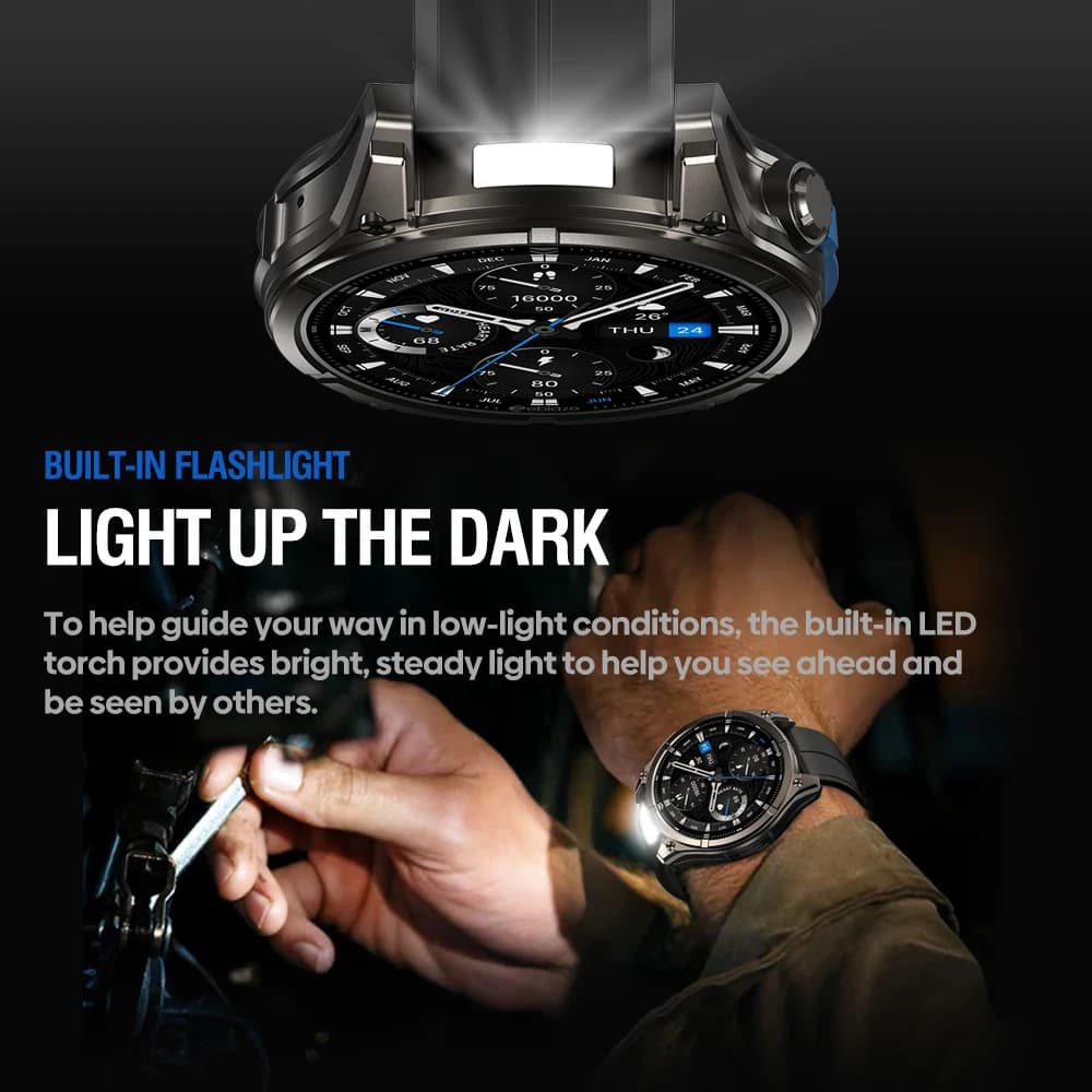 NEW 2025 Zeblaze VIBE 8 Voice Call Smart Watch 1.43" AMOLED Display Heart Rate Blood Pressure Multi-Sport Modes Smart Watch - 3