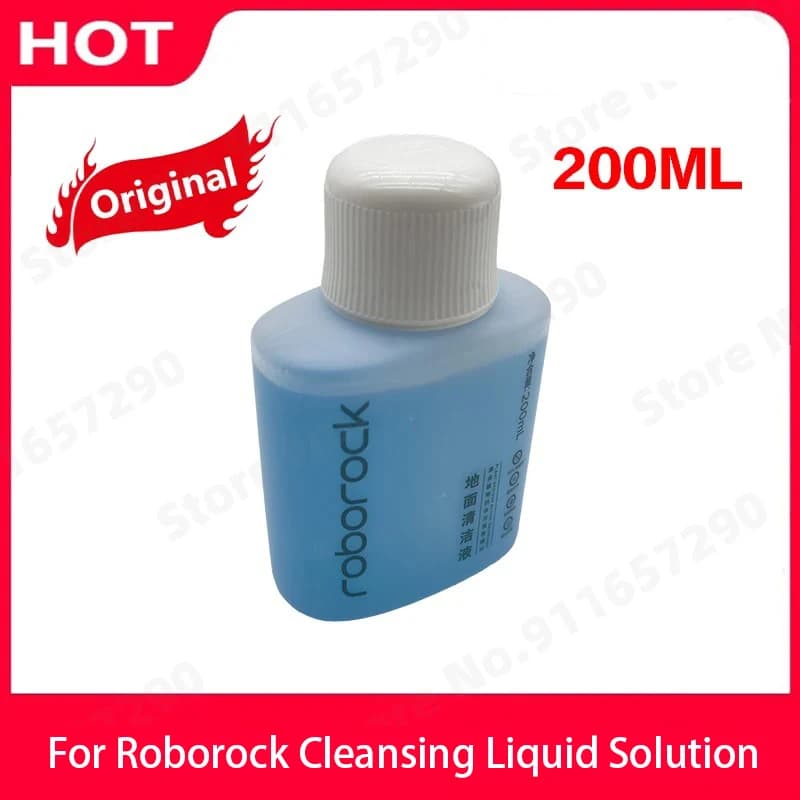 سائل تنظيف وتعقيم أصلي Roborock لروبوت الكنس الأرضي اكسسوارات الأجهزة المنزلية 200مل