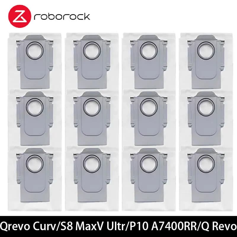 روبوروك S8 ماكس V ألترا / P10 A7400RR / Q ريفو / Q ريفو برو / Q ريفو ماكس V / Q ريفو S / Q ريفو بلس إكسسوارات أكياس غبار روبوت مكنسة كهربائية