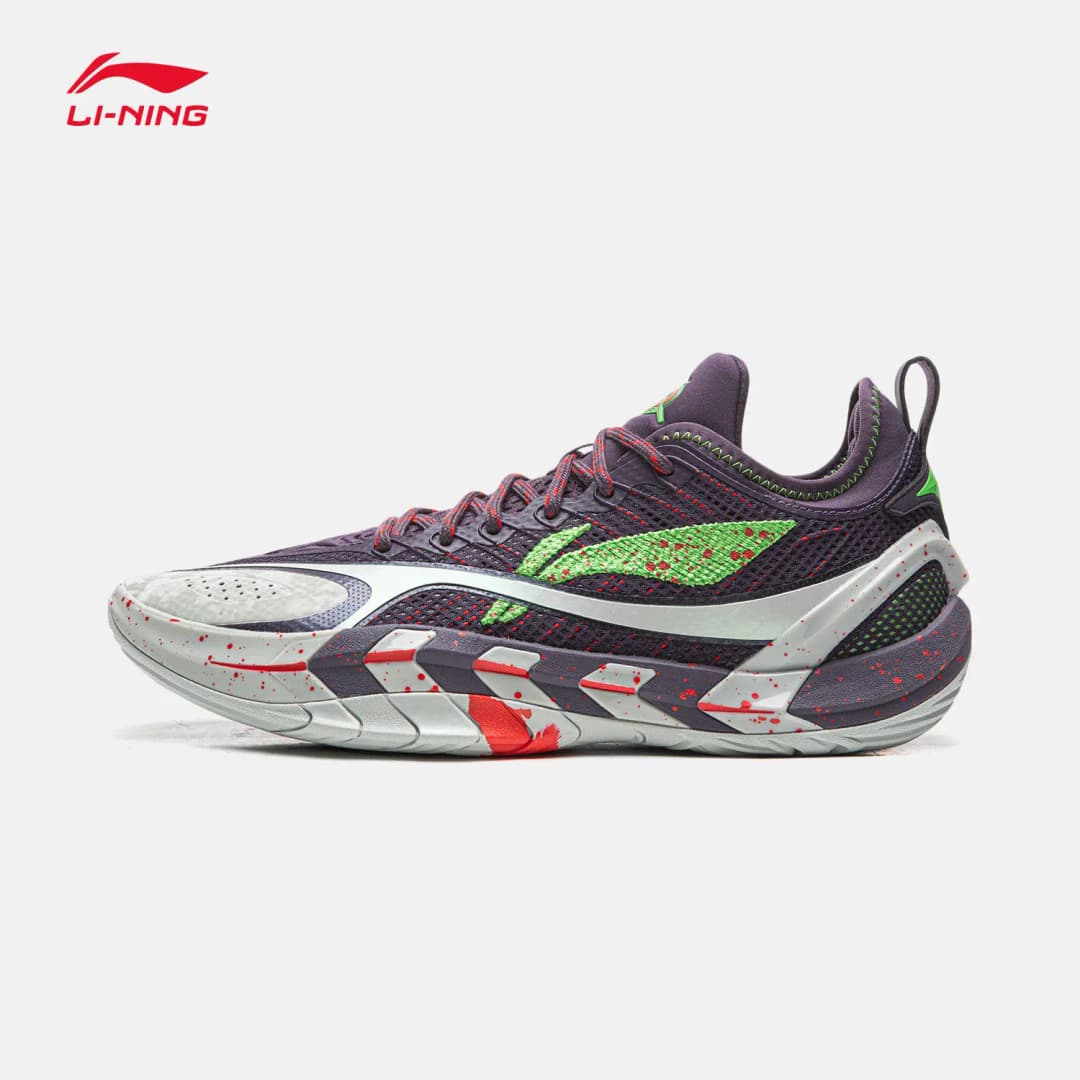 LI NING Men's New Year low-top professional basketball shoes for actual combat sports - 3