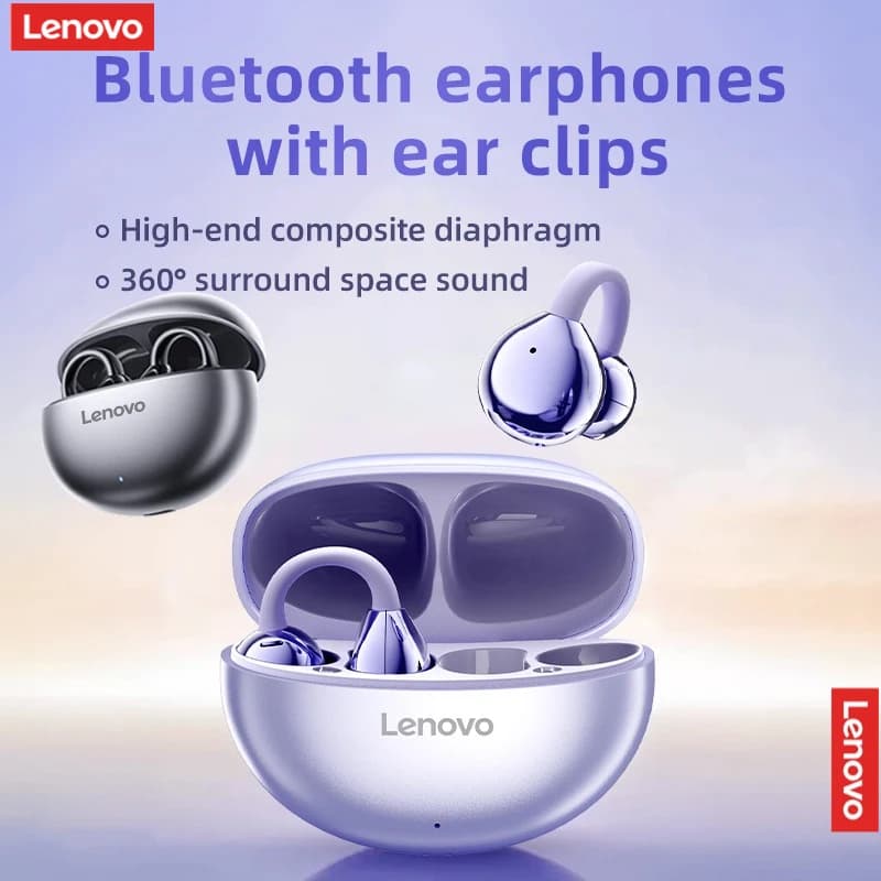 Lenovo TA410 Wireless Bluetooth 5.4 Earphones TWS Panoramic Sound Effects Ultra Long Battry Life Headphones Comfortable To Wear - 4