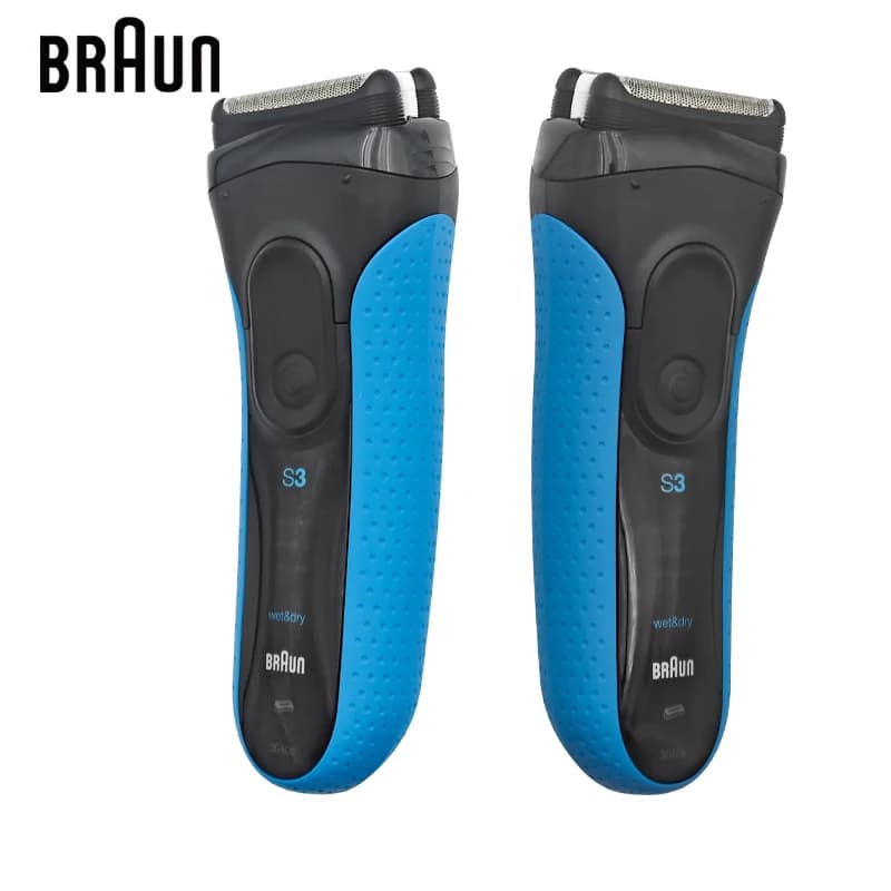 Braun S3 3040s Electric Shaver 3 Floating Head Rechargeable Electric Men's Reciprocating Razor Quick Charge Wet And Dry Shaving - 4