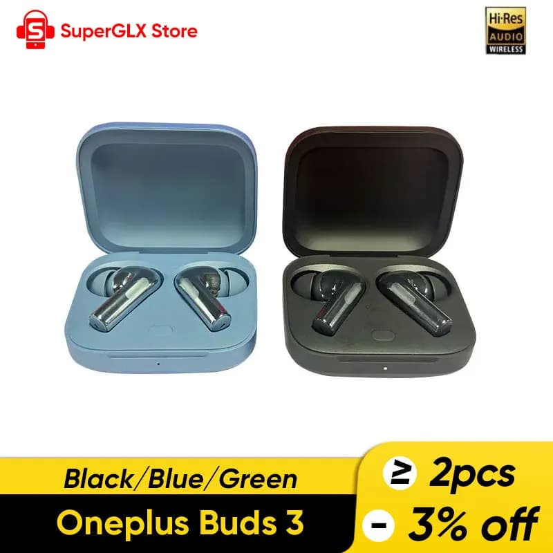 Oneplus Buds 3 Global Version BT 5.3 Bluetooth TWS Earphone 49dB Active Noise Cancelling Wireless Headphone For Oneplus ACE 3