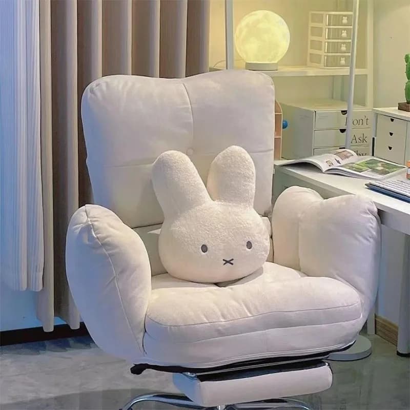 ميفي عيون سوداء لطيف دمية ألعاب من نسيج مخملي Kawaii السرير وسادة لينة مريحة وسادة أريكة وسادة دمى هدايا لفتاة وصبي
