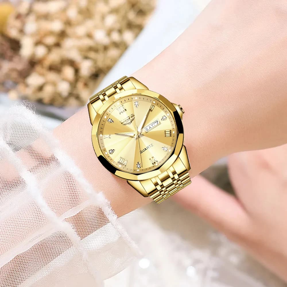 LIGE Fashion Quartz Wristwatches Casual Sport Military Watch For Women Top Brand Luxury Waterproof Watch Ladies Relogio Feminino - 5