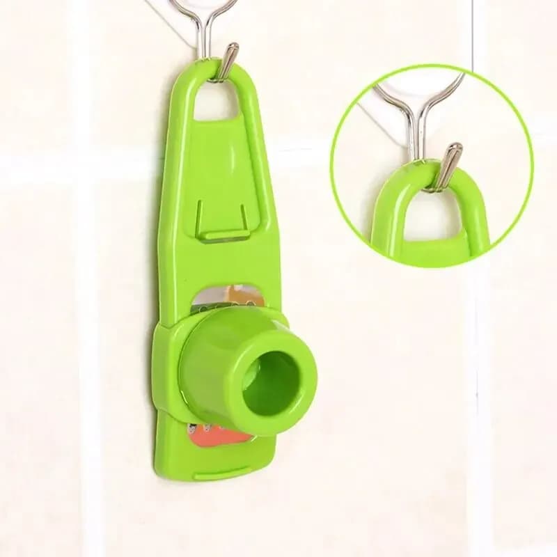 1 Pack Mini Garlic Grinder Creative Garlic Press Kitchen Garlic Mash Manual Garlic Mashing Green Kitchen Gadgets - 6