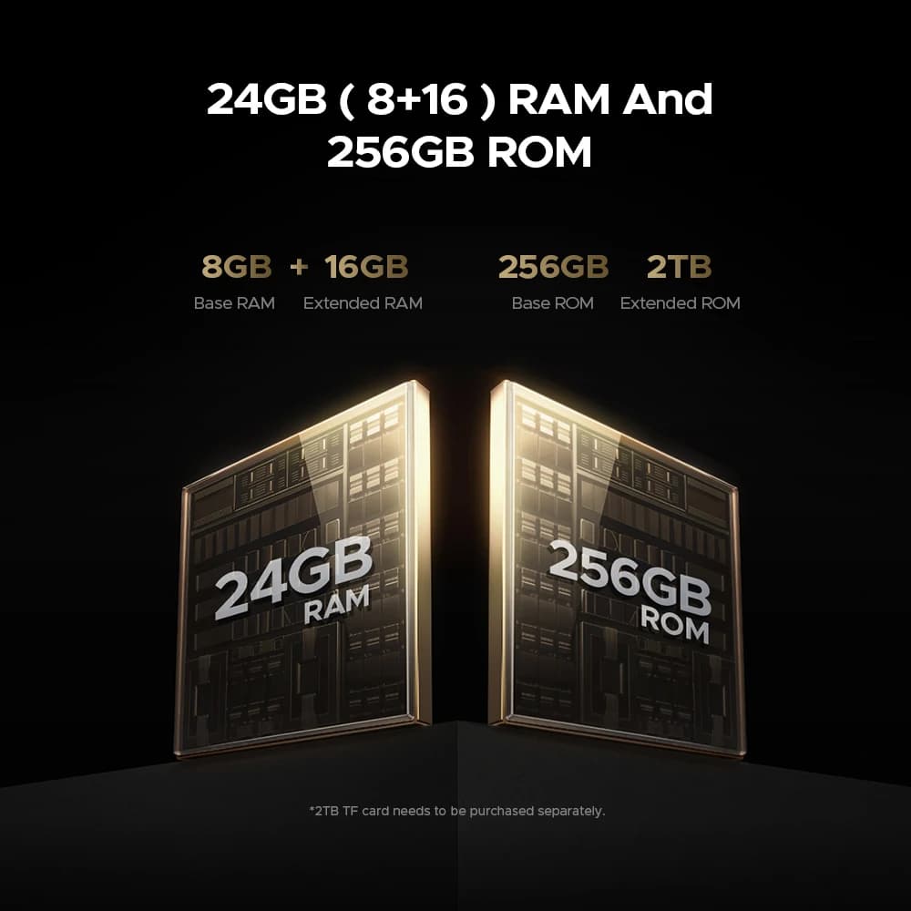 الإصدار الأول عالميًا من هاتف DOOGEE V Max S 5G المتين مع إضاءة تخييم مزدوجة وبطارية 22000 مللي أمبير وسعة 24 جيجابايت (8+16) وذاكرة 256 جيجابايت وكاميرا ذكية بدقة 108 ميجابكسل - 6