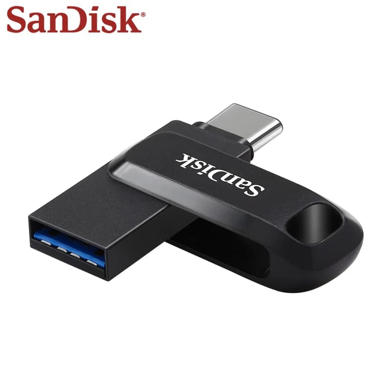 محرك أقراص فلاش SanDisk Ultra Dual USB 3.2 Type-C بسعات 64GB و128GB و256GB و512GB و1TB ذاكرة U Disk للهواتف الذكية والأجهزة اللوحية - 4
