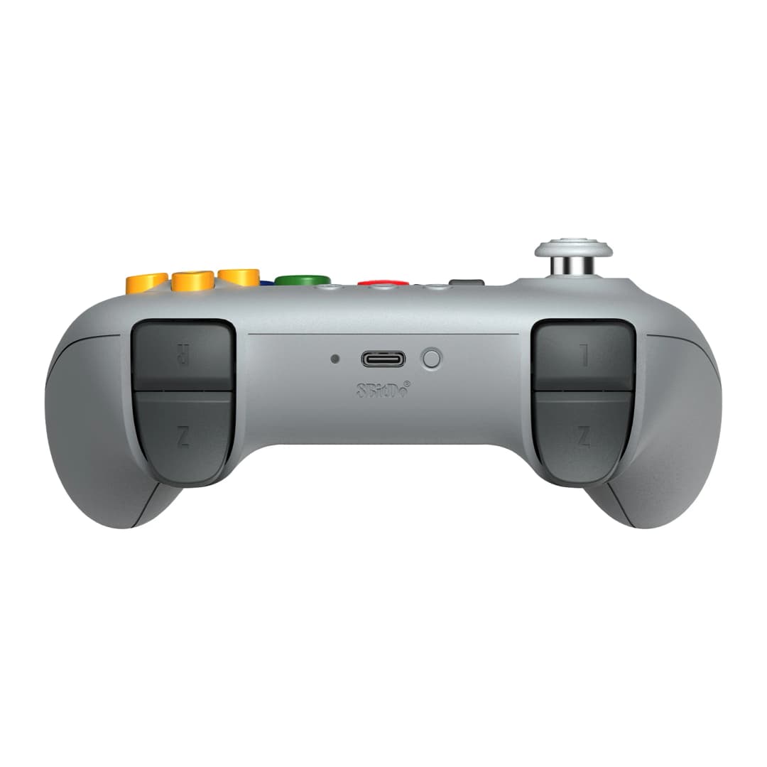 8BitDo وحدة تحكم بلوتوث رمادية N64 للأنالوج ثلاثي الأبعاد، نينتندو سويتش، سويتش 2، عصا تحكم يد تحكم لألعاب Windows وأندرويد - 2