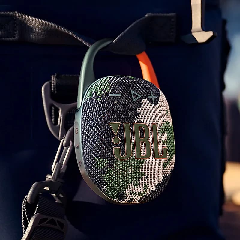 سماعة JBL Clip 5 الأصلية مع تقنية Auracast - سماعة بلوتوث محمولة مقاومة للماء IP67 مع وقت تشغيل 12 ساعة - مناسبة للحفلات والاستحمام - 5
