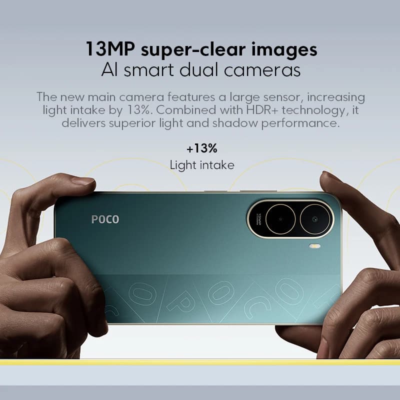 أحدث هاتف POCO F7 256 جيجا بايت 512 جيجا بايت سناب دراجون® 8s الجيل 4 6.83 بوصة 1.5K شاشة AMOLED بطارية 6500 مللي أمبير كاميرا رئيسية 50 ميجابكسل مع OlS lP68 NFC - 6