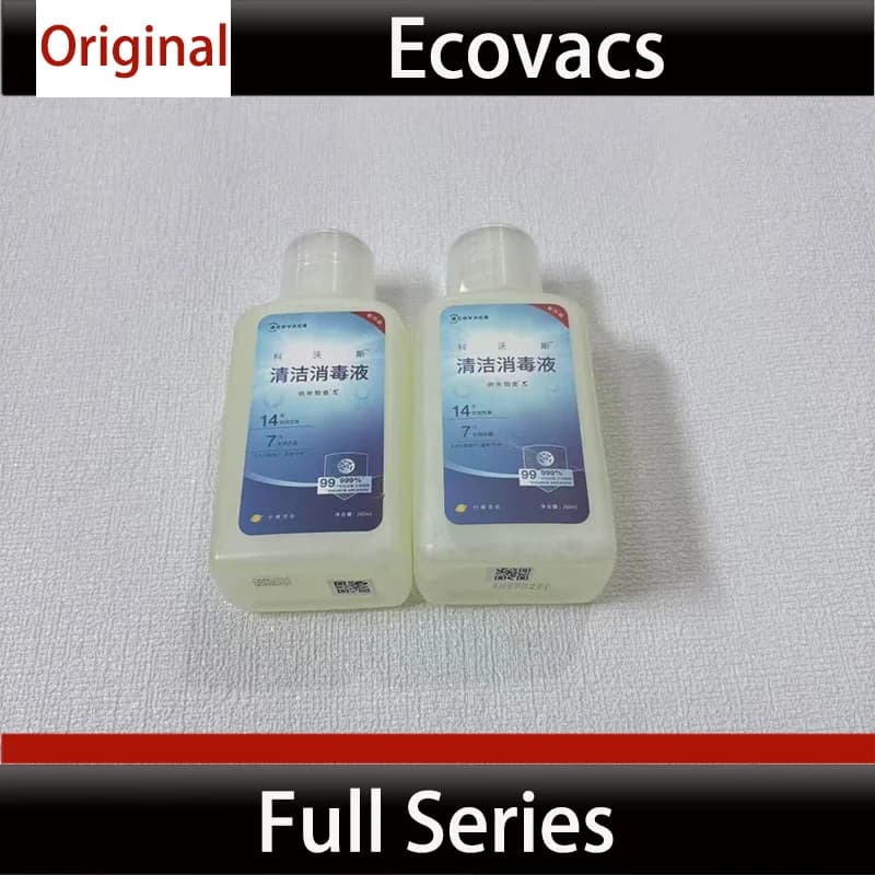 إكسسوارات مكنسة Ecovacs X11 Pro Omni، X8 Pro Omni/X9 Pro Omni/T50 Pro Omni X5 Pro Omni مستهلكات محلول تنظيف