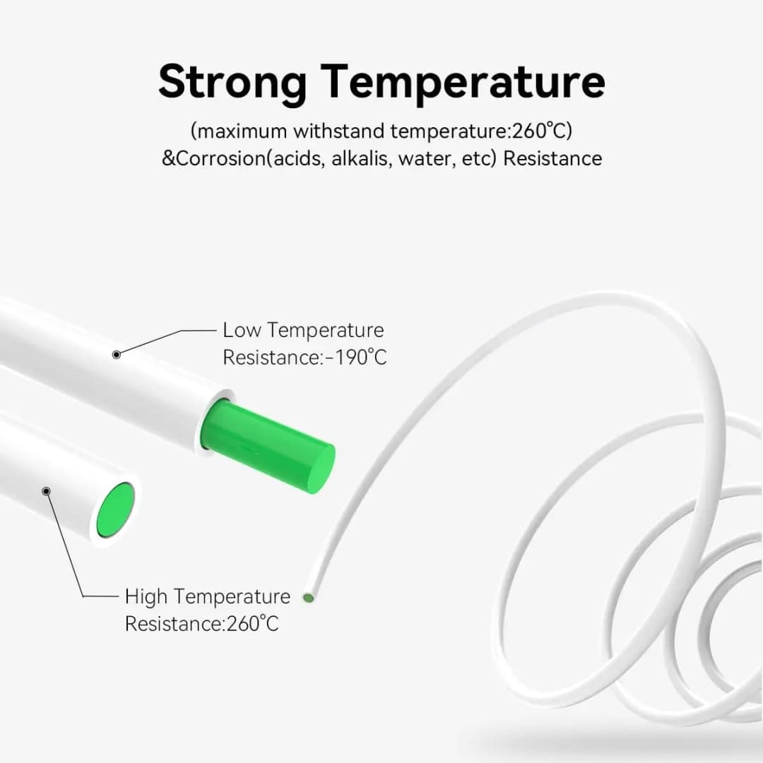 Creality PTFE Tube Bowden Tubing for 1.75mm Filament 3D Printer Replacement Parts Kit  for K1/Ender 3/Pro/5/Pro/CR-10/10S - 5