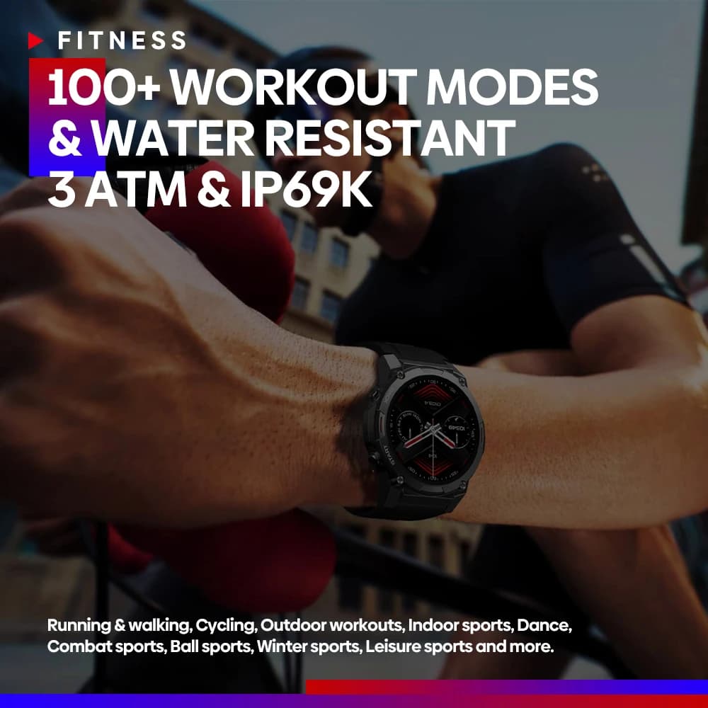 [2023 World Premiere]Zeblaze Vibe 7 Pro Smart Watch 1.43'' AMOLED Display Hi-Fi Phone Calls Military-grade Toughness - 6