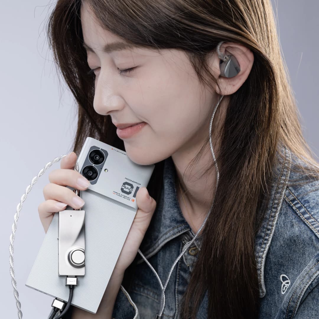 Moondrop Moonriver 3 Portable DAC/AMP Dual CS43198 32Bit/384kHz DSD256 PD Charging HiFi Headphone Amplifier Type-C 3.5mm+4.4mm - 6