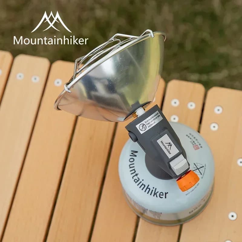 MOUNTAINHIKER موقد شمسي محمول صغير لتسخين الغاز، يعمل بالطاقة الشمسية، مثالي للتخييم في الهواء الطلق، فرن غاز صغير وجهاز تدفئة بالبيوتان - 3
