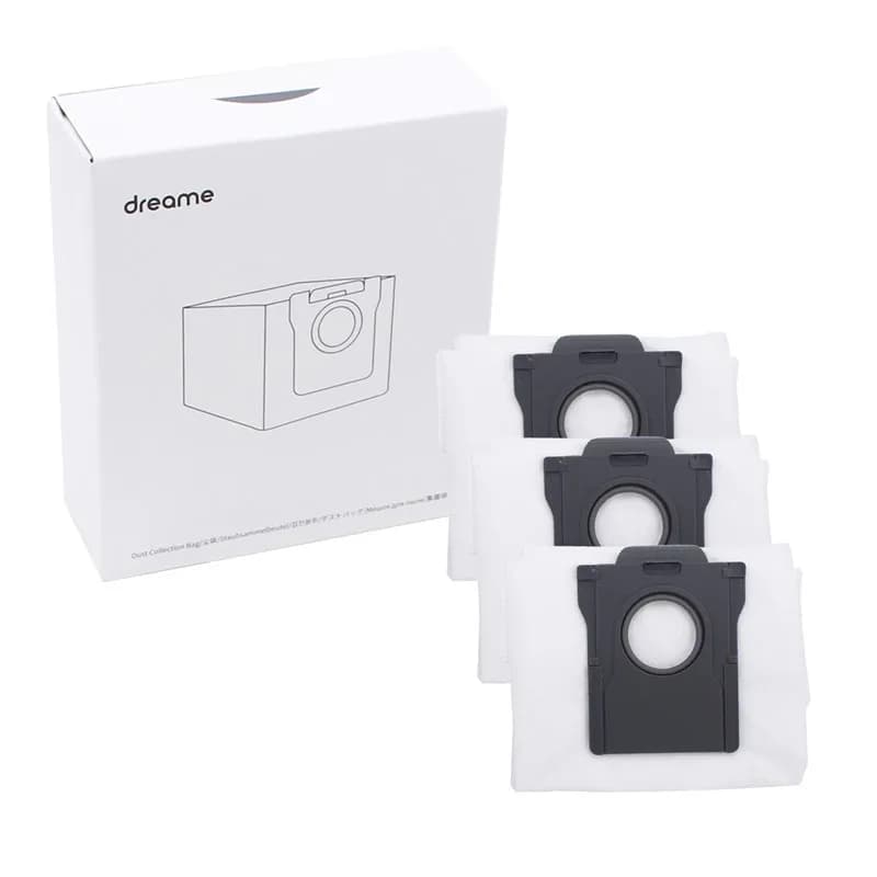 Original Dreame Dust Collection Bag for L10s Pro Ultra/X40 Ultra/X30 Ultra/S20 Ultra/L10s Ultra Gen2/L40 Ultra(3-Pack)