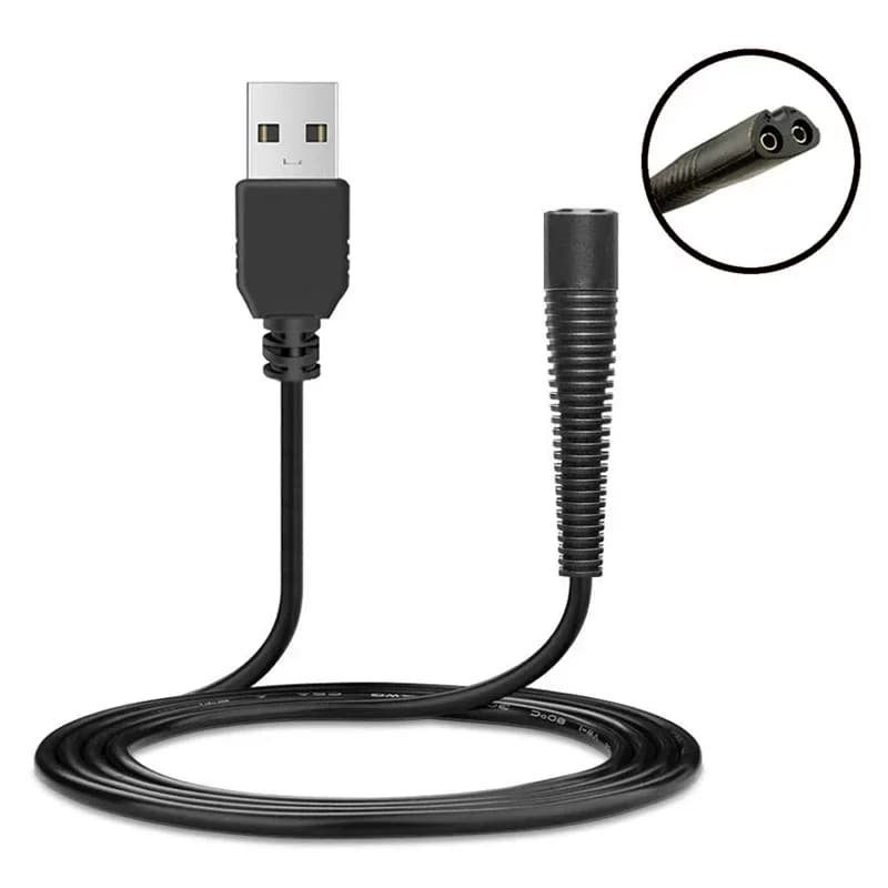Braun Charger Cord AC Power Adapter 12V Output Wall Universal Charging Cable for Braun Electric Shaver Series 1 2 3 4 5 6 7 9 C - 3