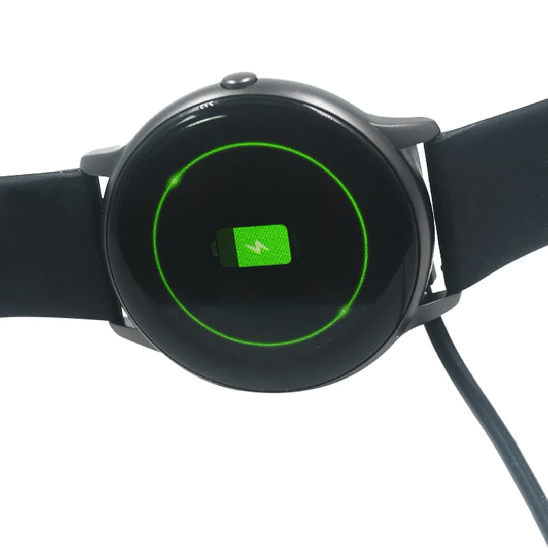 كابل شحن USB لساعة Xiaomi IMILAB KW66 الذكية Haylou Solar RT LS05/Ticwatch GTX CXB01/YAMAY SW022 W26 - 2