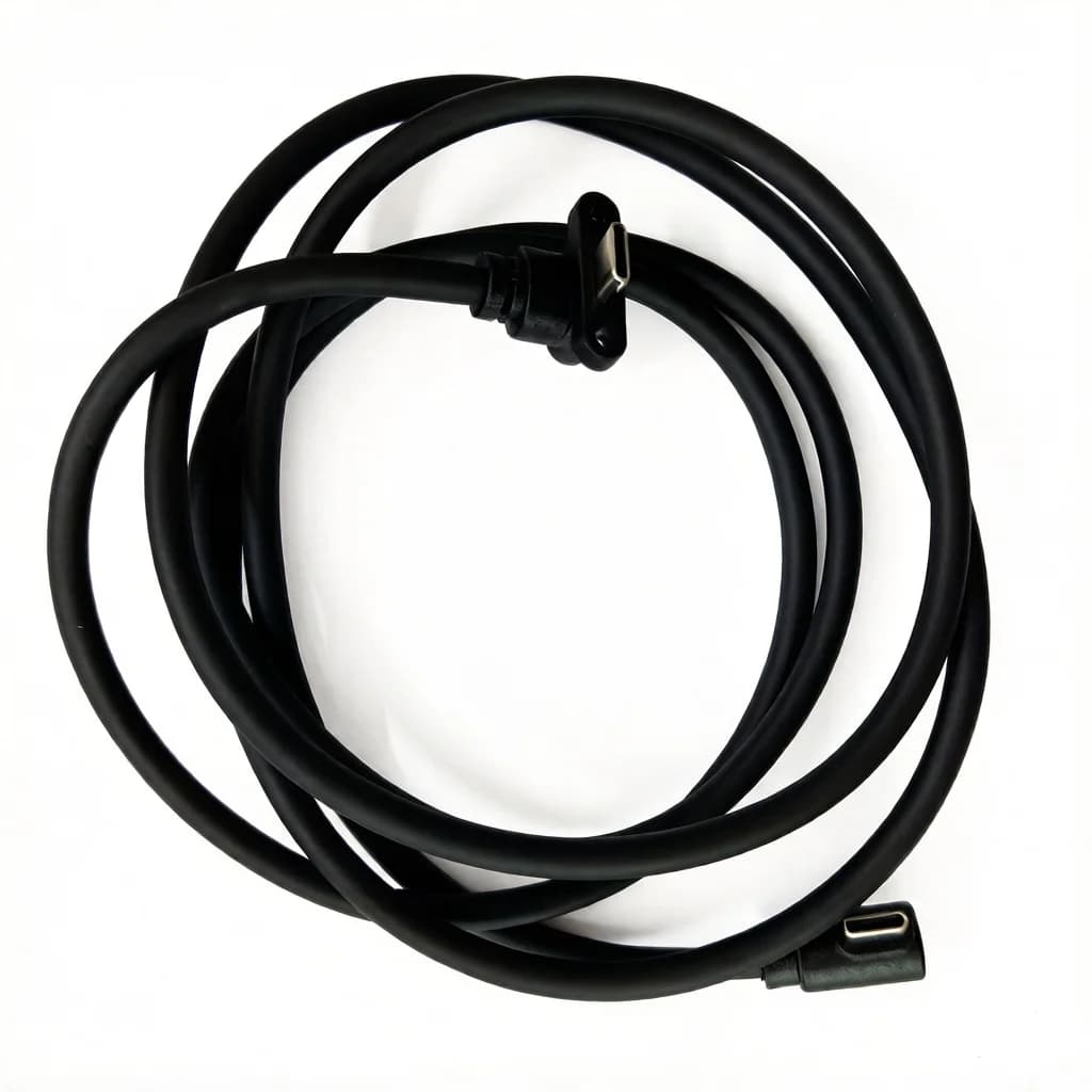 كابل اتصال إشارة ELEGOO Centauri Carbon L1380mm Type-C Extruder الأصلي لقطع طابعة CC1 ثلاثية الأبعاد