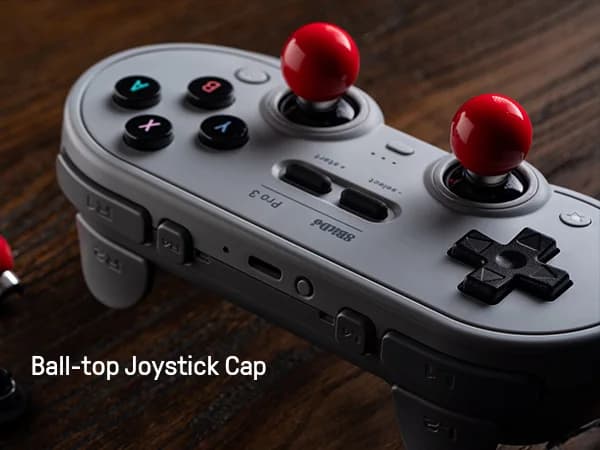8BitDo Pro 3 Bluetooth Controller for Switch 1/2 Windows, Apple, SteamOS with TMR Joysticks,Switchable Triggers,Swappable Button - 5