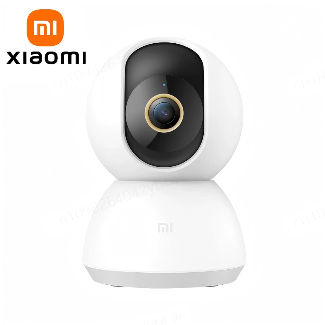 كاميرا XIAOMI المنزلية الذكية للأمان عبر واي فاي PTZ 2K، رؤية ليلية ملونة، صوت ثنائي الاتجاه، كشف الوجه البشري بالذكاء الاصطناعي، النسخة الصينية