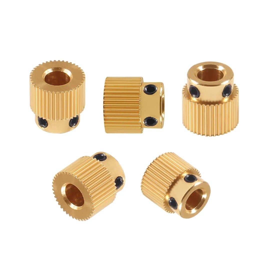 كرياليتي اندر 3 ترس عجلة طارد نحاس 26/40 اسنان ترس دفع ل CR-10/Ender 3 Pro/Ender 3 V2/Ender 5/5 Pro قطعة طابعة 3D - 2