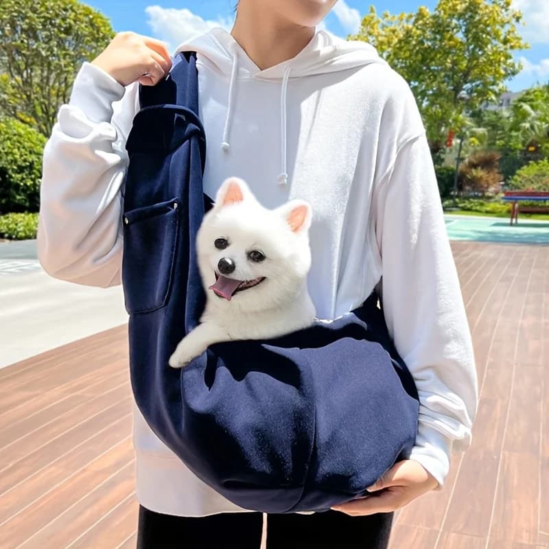 Outdoor Pet Carrier Bag  Portable Shoulder Bag Cat Walking Bag Travel Transport Bag For Small Dog Cats within 7.5kg Pet Supplies - 2