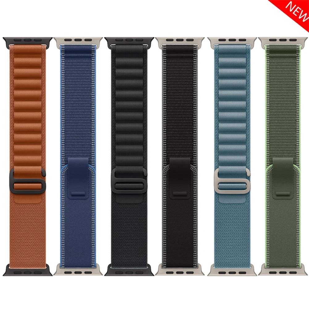 Trail Alpine loop strap for Apple Watch bands ultra3 2 49mm 44mm 45mm 46mm 42mm 41mm 40mm correa iWatch series 11 10 9 8 7 6 SE3