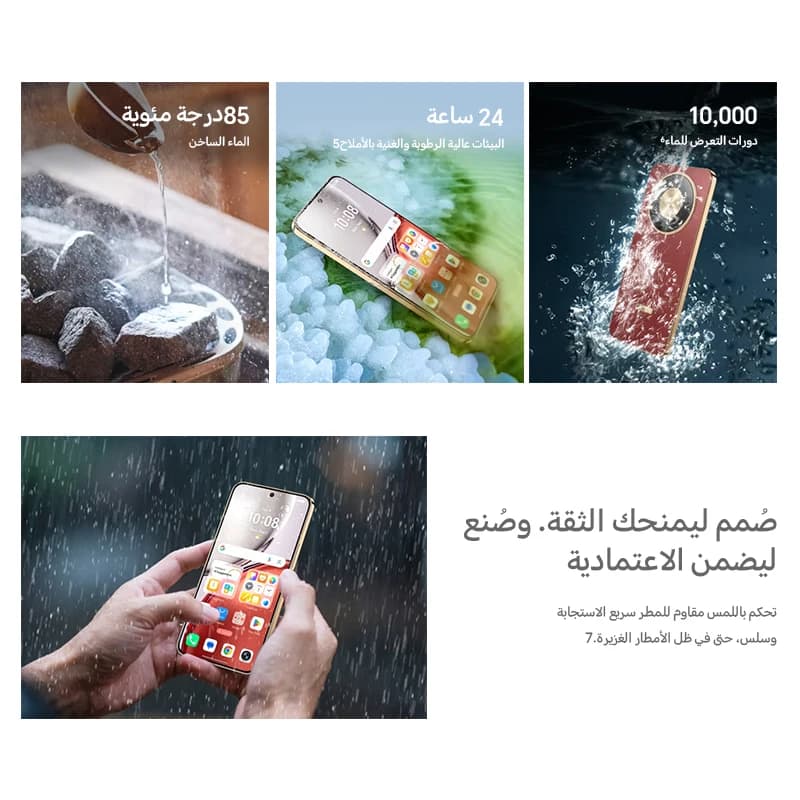 هونر X9d 12 جيجابايت + 256 جيجابايت نسخة عالمية هاتف ذكي 5G شاشة 6.79 بوصة 120 هرتز AMOLED كاميرا رئيسية 108 ميجابكسل مدعومة بالذكاء الاصطناعي بطارية 8300 مللي أمبير شحن فائق السرعة 66 واط - 6