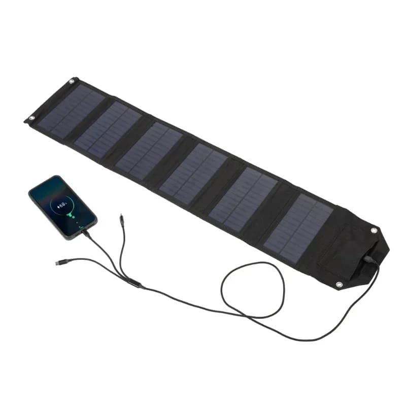 لوحة شمسية قابلة للطي 4/6 طيات 100 واط 80 واط 60 واط شاحن شمسي محمول USB 5V خلية شمسية محمولة للمخيمات والتنزه والسيارة - 3