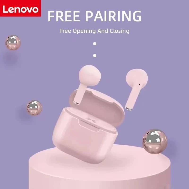 Lenovo Wireless Bluetooth Earbuds Mini in-Ear Earphones Compatible with Huawei, Android and Apple Devices Ultra-Low Latency - 3