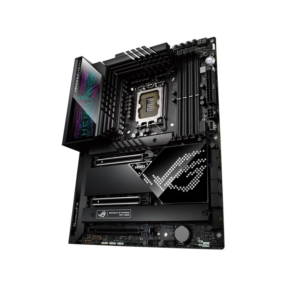 لوحة أم ASUS ROG MAXIMUS Z690 HERO بدعم DDR5، مقبس LGA 1700، متوافقة مع I9-13900K وI7-12700K وI5-12600K، لوحة رئيسية لألعاب الفيديو - 3
