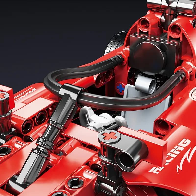 ToylinX F1 RC Race Cars Building Sets MOC Remote Control Car Building Blocks Cool Collectible Model Car Kits Building Toys - 4