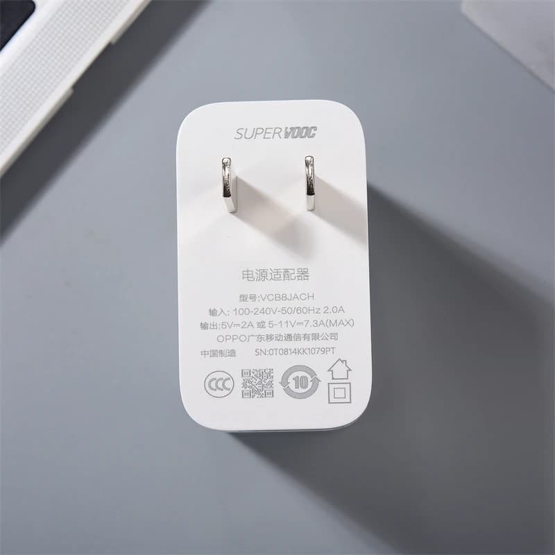 شاحن ريالمي سوبر فووك 80 واط محول شحن سريع EU/US كابل Type C لريال مي 15 14 13 P4 P3 P2 نارزو 80 برو نيو 7 6 Se أوبو - 5