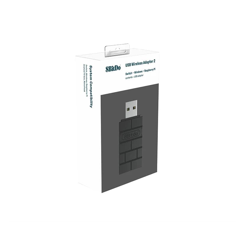 محول بلوتوث لاسلكي 8BitDo USB 2 مستقبل لجهاز Nintendo Switch 1، 2 PS1 Raspberry Pi Mini جهاز تحكم PS4 لجهاز PS5 - 4