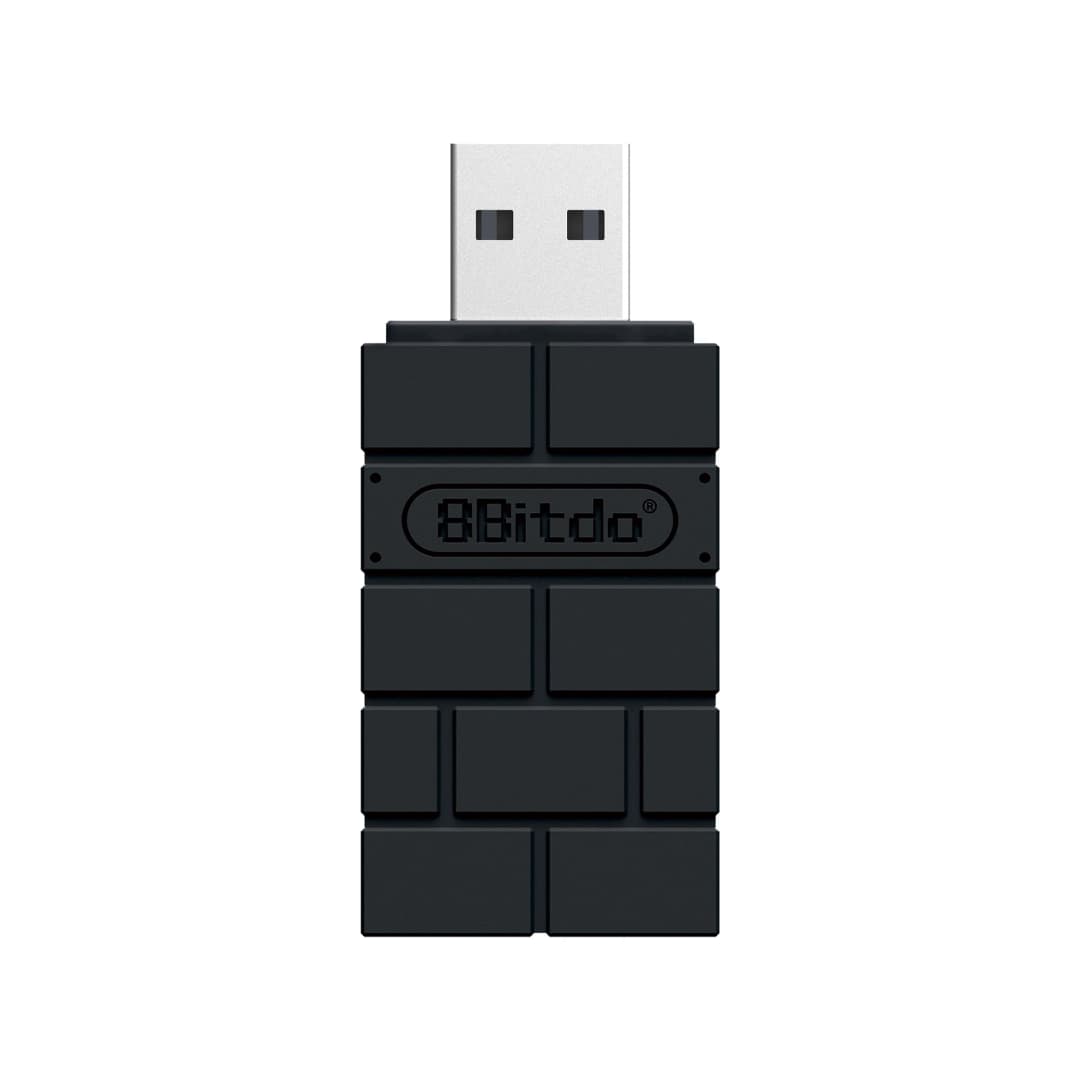 8BitDo محول بلوتوث لاسلكي USB 2 مستقبل لسويتش NS 1, 2 PS1 Mini Windows ليد تحكم PS4 PS5 Xbox Series X/S - 4