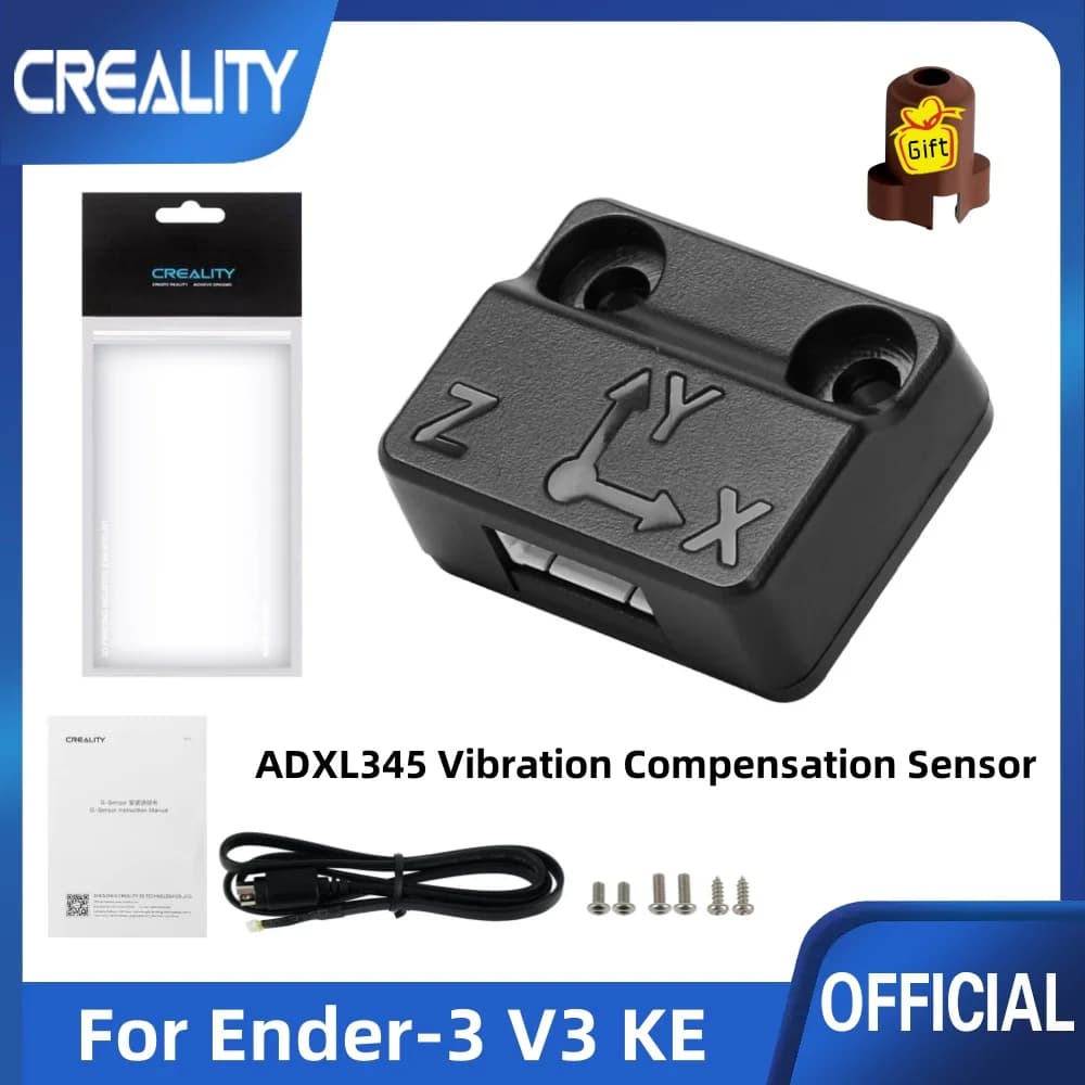 مستشعر تعويض الاهتزاز Creality ADXL345 للتحكم الدقيق وتقليل الاهتزاز لترقية طابعة Ender-3 V3 KE ثلاثية الأبعاد