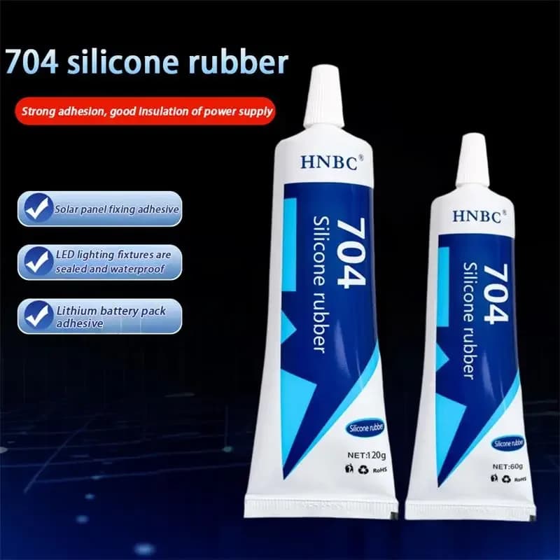 704 Silicone Rubber High-Temperature Resistant Electronic Waterproof Insulation Strong Heat-Resistant Silicone Sealing Adhesive - 5