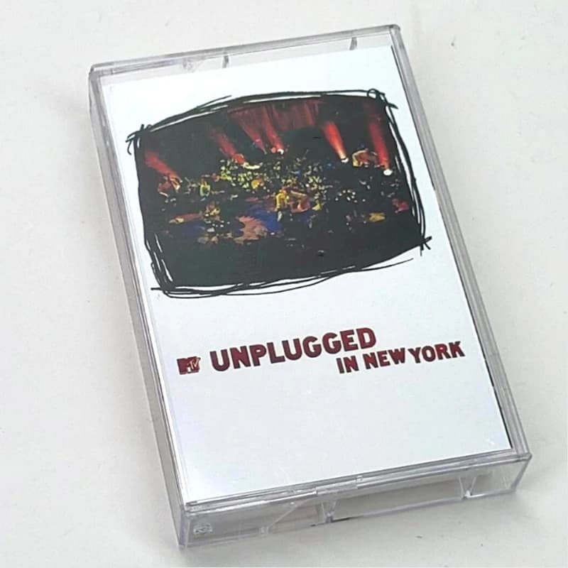 EU US Grunge Rock Music Tape MTV Unplugged in New York Album Nevermind Cassettes Cosplay Walkman Car Recorder Soundtracks Box - 5