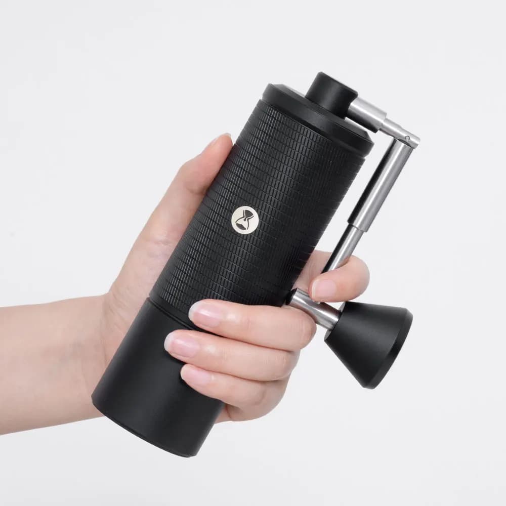 مطحنة قهوة يدوية TIMEMORE ChestnutC5PRO إسبريسو، مطحنة يدوية بقلب فولاذي قابل للتعديل مع فرشاة تنظيف محمولة