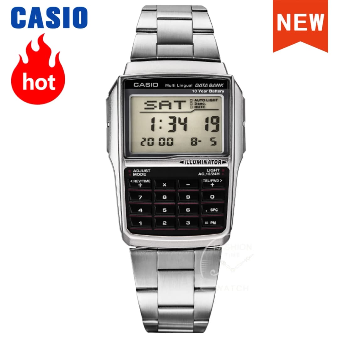Casio watch for men  top luxury set military LED relogio 50m Waterproof digital sport quartz watch Retro computer style - 2