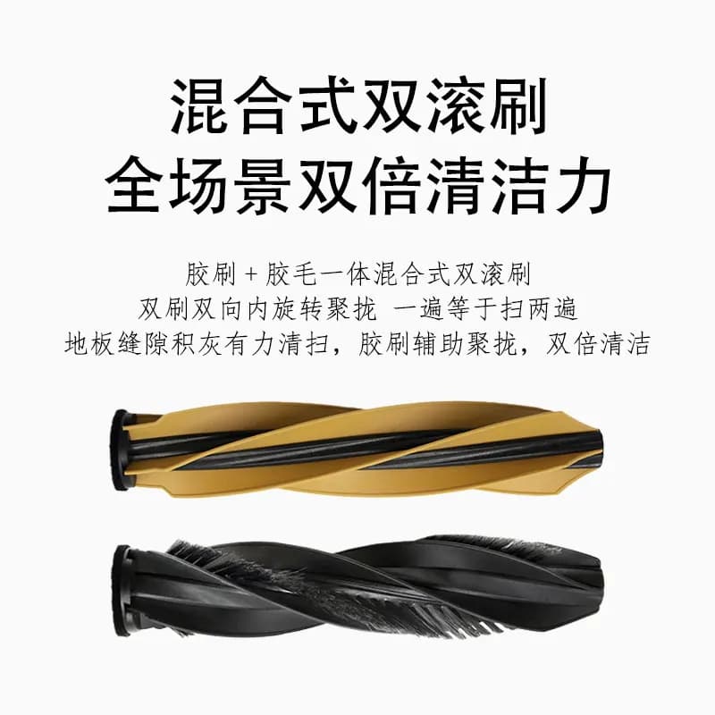 Dreame L40s Ultra / L40s Pro Ultra Vacuum Cleaner Replacement Accessories Main Side Brush HEPA Filter Mop Cloths Dust Bag Spare - 2