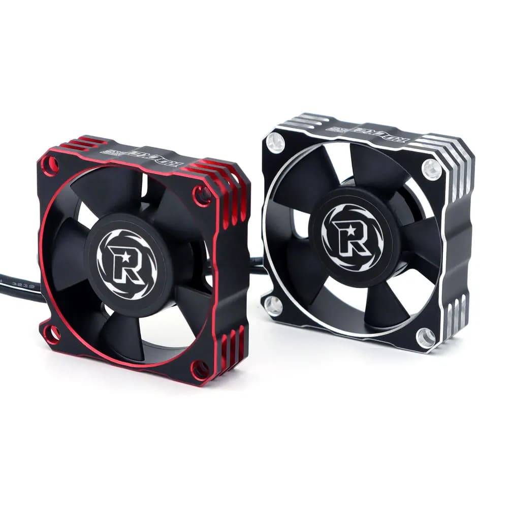 SURPASS Rocket-Rc Metal Cooling Fan 30mm 35mm 40mm Aluminum Cool Fan Heat Sink Fan Cover for RC Car 540/550 Brushless Motor - 4