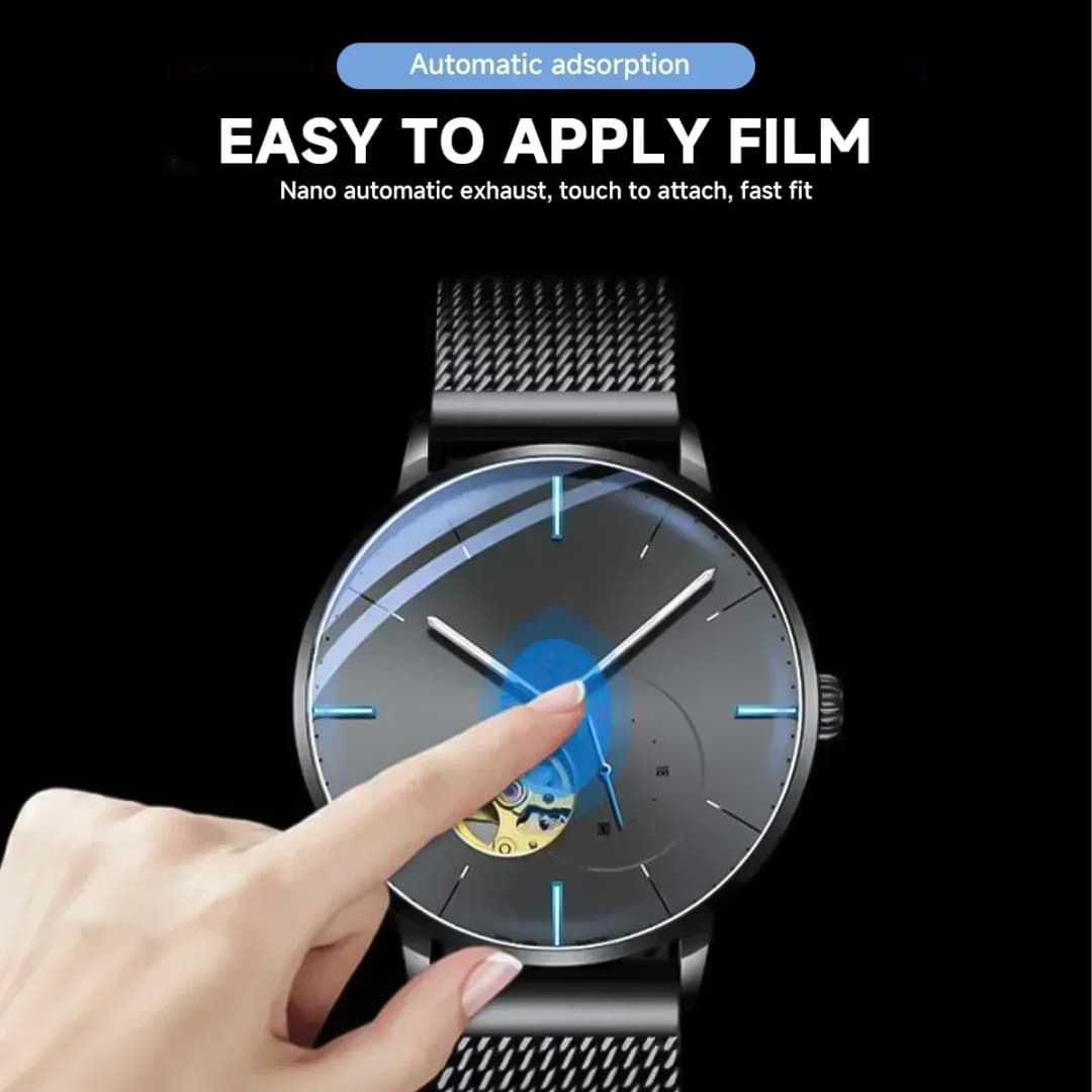 1-5PCS 26-46mm Universal Tempered Glass Smartwatch Screen Protector Protective Film 28mm 30mm 32mm 38mm 40mm 41mm 42mm Diameter - 6