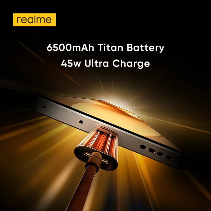 هاتف ريلمي 15 5G بمعالج دايمنشن 7300+ 5G وبطارية 6500 مللي أمبير وشحن 45 واط وشاشة أموليد 6.77 بوصة بمعدل تحديث 144 هرتز وكاميرا مزدوجة 50 ميجابكسل وNFC - 3