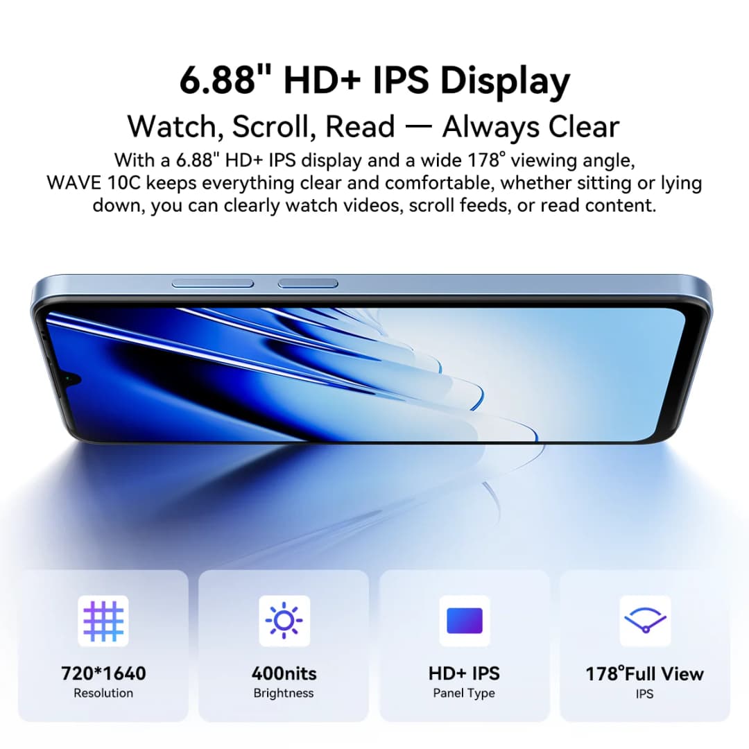 هاتف بلاك فيو أوسكال تايجر 13 الذكي 5G بشاشة 6.67 بوصة 90 هرتز IPS مع NFC وبطارية 5000 مللي أمبير وسعة 256 جيجابايت وكاميرا 50 ميجابكسل بتقنية الذكاء الاصطناعي - 3