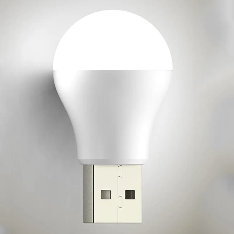 مصباح LED صغير محمول مع مفتاح استشعار باللمس، 3/8/24 LED، مصباح مكتب ليلي للقراءة، مناسب لأجهزة الكمبيوتر المحمولة والبنوك الطاقة - 5